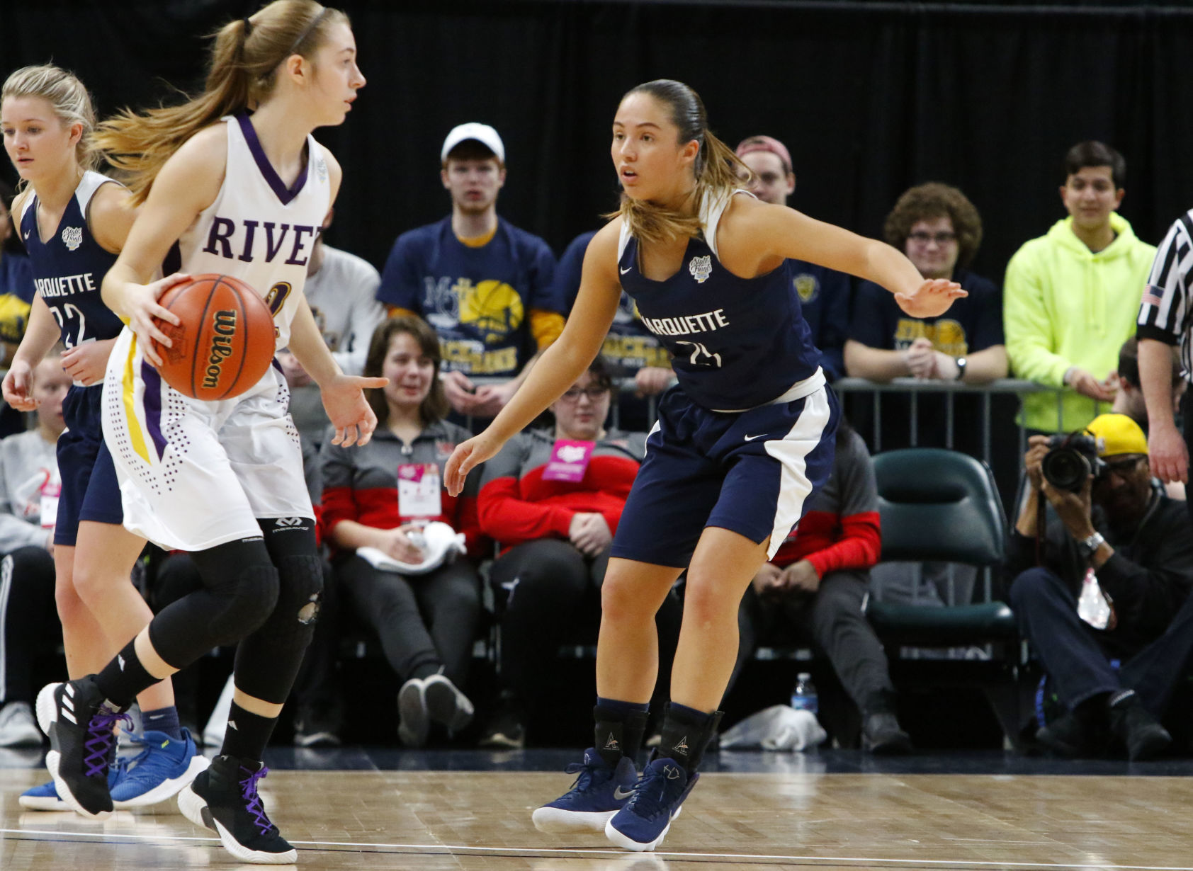 Gallery: Marquette Catholic vs. Vincennes Rivet in Class A championship
